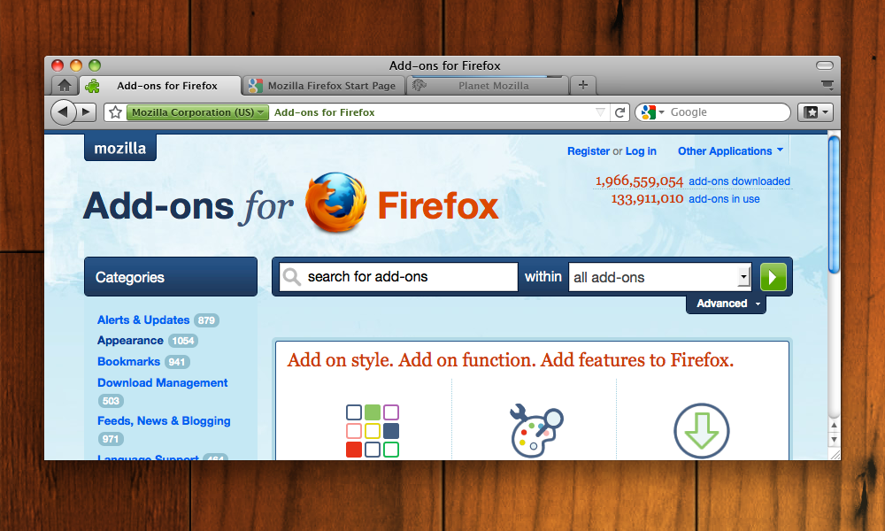 download firefox mac os x 10.9.5